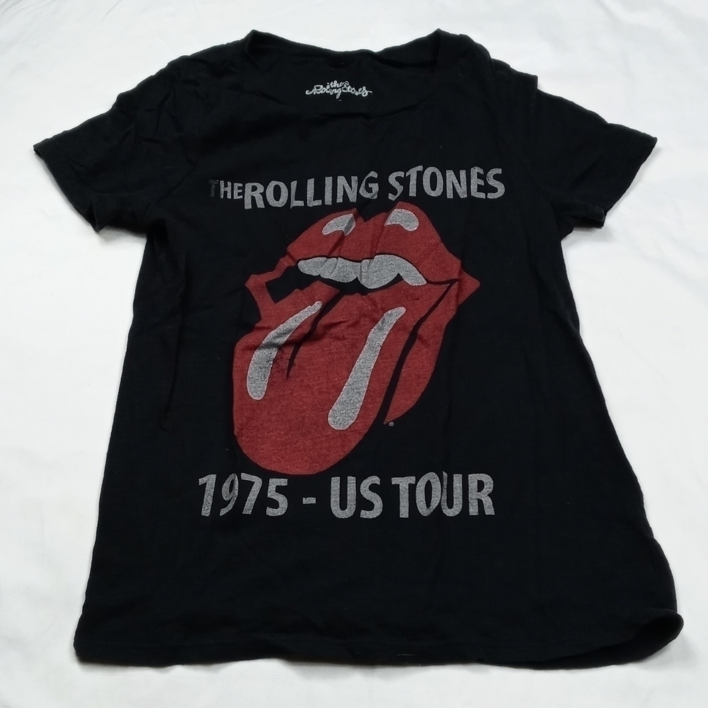 The Rolling Stones 1975 US tour womens t-shirt
